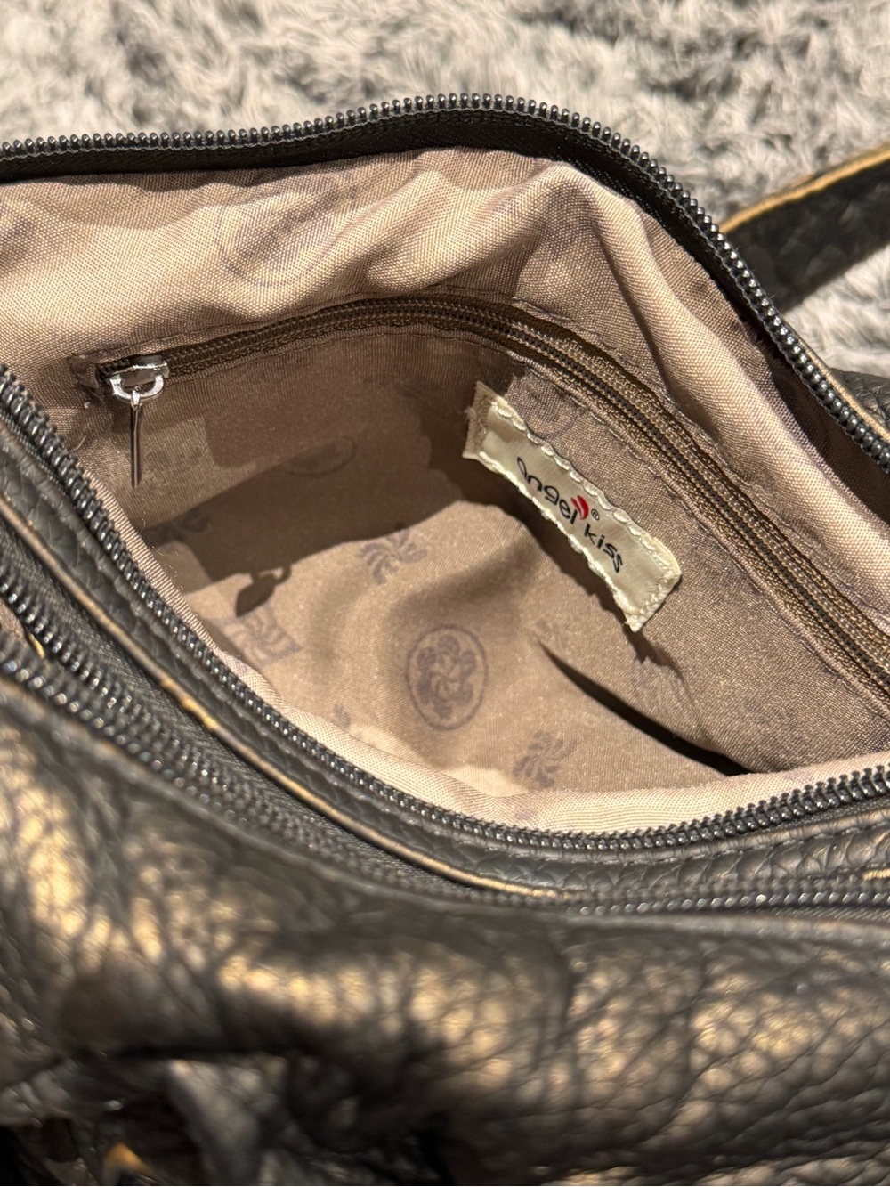 Angelkiss Small Crossbody Shoulder Bag - Bronze - Picture 8 of 8